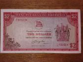 Rodežos 2 $ banknotas
