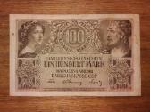 Vokietijos 100 ost markių banknotas