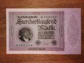 Vokietijos 100.000 markių banknotas