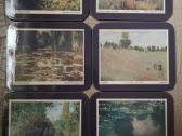 Jason kamštiniai padėkliukai su Claude Monet