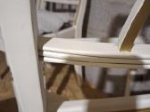 Kėdės restauruotos baltos su auksu, 6 vnt - nuotraukos Nr. 11