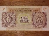 Anglijos "Kariniai" 6 pencu banknotas