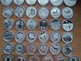 Sidabro uncijos 1oz 999 praba