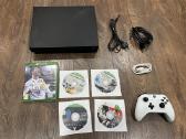 Xbox One X, Black, 1tb/5 žaidimai