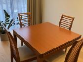 Parduodamas medinis stalas su 4 kėdėmis kaina 170€ - nuotraukos Nr. 3