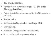 Komoda 3 stalčių - nuotraukos Nr. 4