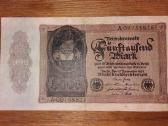 Vokietijos"hiperinfliacinis" 5.000markių banknotas