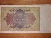 Vokietijos"hiperinfliacinis" 5.000markių banknotas - nuotraukos Nr. 2