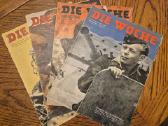 Ww2 vokiški žurnalai Die Woche ir Der Adler