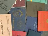 Seni tarybiniai dokumentai 10 vnt. uz 18 eur