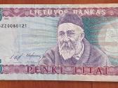 Retas 5 litų Zz 1993 m. Pakaitinė serija Zz Litai - nuotraukos Nr. 2