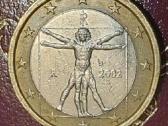 1 Euro 2002 Averso pasukimas reverso atžvilgiu - nuotraukos Nr. 2