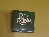 Rem. Degtukų dėžutė knygelė Rib Room - nuotraukos Nr. 2