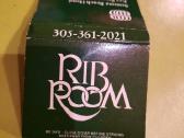 Rem. Degtukų dėžutė knygelė Rib Room - nuotraukos Nr. 6