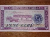 Albanijos 5 leke banknotas