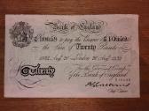Anglijos 20 svarų banknotas