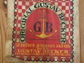 Gustav Becker sieninis laikrodis - nuotraukos Nr. 3
