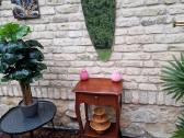 Vintažinis mid century asimetrinis veidrodis - nuotraukos Nr. 13