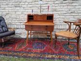 Vintažinis mid century tikmedžio rašomojo stalas - nuotraukos Nr. 35