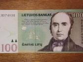 Lietuvos 100 litu banknotas