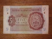 Anglijos 5 šilingu banknotas