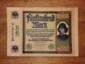 Vokietijos 5.000 markių banknotas