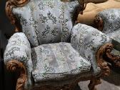 Baroko stiliaus sofa su foteliais - nuotraukos Nr. 4