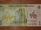 Rumunijos 1 leu banknotas