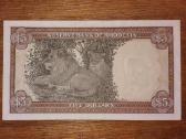 Rodeža 5 $ banknotas - nuotraukos Nr. 2