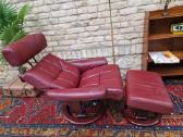Prabangus odinis fotelis/reglaineris Stressless - nuotraukos Nr. 26