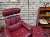 Prabangus odinis fotelis/reglaineris Stressless - nuotraukos Nr. 27