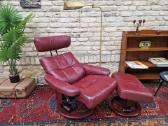 Prabangus odinis fotelis/reglaineris Stressless - nuotraukos Nr. 38