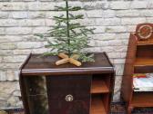 Vintažinė mid century riešutmedžio spintelė/baras - nuotraukos Nr. 25