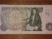 Anglijos 1 £ banknotas - nuotraukos Nr. 2