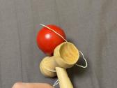 Japoniškas medinis žaislas "Kendama" - nuotraukos Nr. 3