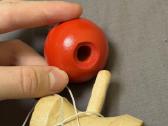 Japoniškas medinis žaislas "Kendama" - nuotraukos Nr. 5