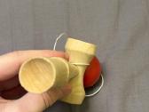 Japoniškas medinis žaislas "Kendama" - nuotraukos Nr. 6