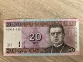 Dvidešimt litų banknotas