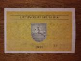 Lietuvos 0.50 talono banknotas - nuotraukos Nr. 2