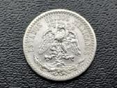 20 centavų 1935m. Meksika sidabras - nuotraukos Nr. 2