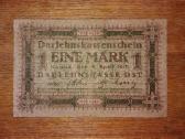 Vokietijos 1 ost markės banknotas