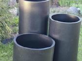 Corten, dažyti metaliniai vazonai - nuotraukos Nr. 5