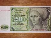 Vokietijos 20 markių banknotas