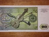 Vokietijos 20 markių banknotas - nuotraukos Nr. 2