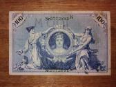 Vokietijos 100 markių banknotas - nuotraukos Nr. 2