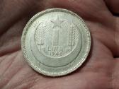 Turkija 1 lira 1940 sidabras