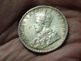 Britų Indija 1 rupija 1918 sidabras - nuotraukos Nr. 2