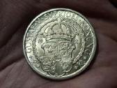 Švedija 2 kronos 1921 sidabras proginė