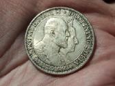 Švedija 2 kronos 1907 sidabras proginė - nuotraukos Nr. 2