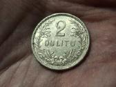 Lietuva 2 litai 1925 sidabras